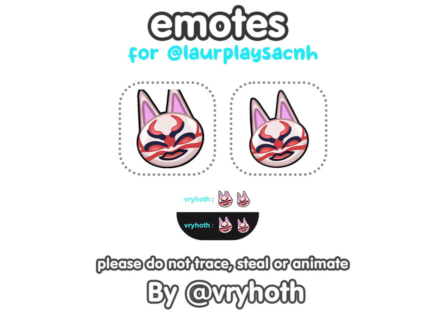 Kabuki emotes by: @vryhoth on Twitter